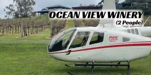 Ocean View Winery Tour (2 people) - Oceanview Heli
